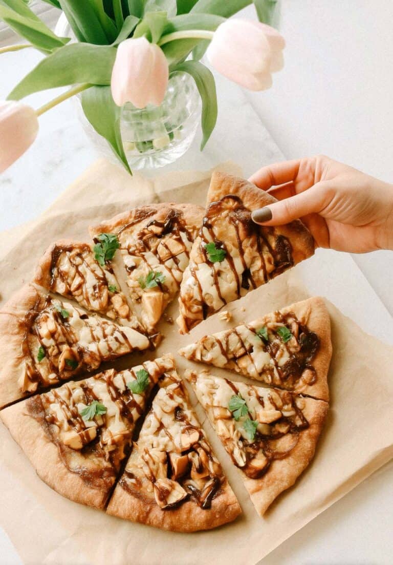 Homemade BBQ Chicken Pizza